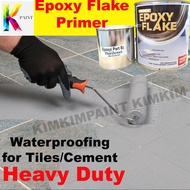 1L Epoxy FLAKE PRIMER COAT EPOXY / EPOXY BASE FOR FLAKE COLOUR FLOOR / HEAVY DUTY / BASE COAT 1L