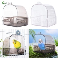 PEARL Bird Bath Box, Plastic Wall Mounted Parrot Bath Tub, Useful Drawer Style Large Size Multifunct