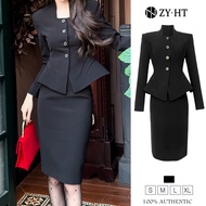 ZYHT eravogue đồ bộ set đồ nữ style hàn quốc trang phục công sở bộ đồ công sở bộ đồ hai mảnh 2 pcs 3