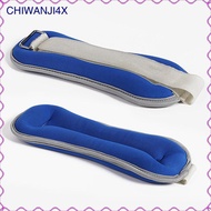 [chiwanji4x] Fitness Adjustable Wrist And Ankle Weights 1 Lb (1 Pair) Durable Leg Weight Set with St