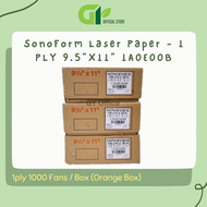 [GY Office] SonoForm Laser Paper - 1 PLY 9.5"X11" 1A0E00B