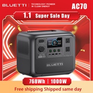 BLUETTI AC70 1000W AC Outlets Portable Power Station 768Wh（207360mAh）Emergency Power Camping RV Resi