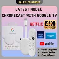 [Ready Stock]New Google Chromecast with Google TV 4K / 1080HD Android 10  Netflix Certified Dolby Vision Atmos