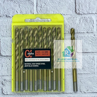 MATA HSS 6mm Brass Plated Drill Bit