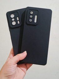 Xiaomi 11T - 11T Pro Case Softcase Black Matte Camera Protection Case Casing Xiaomi 11T - 11T Pro