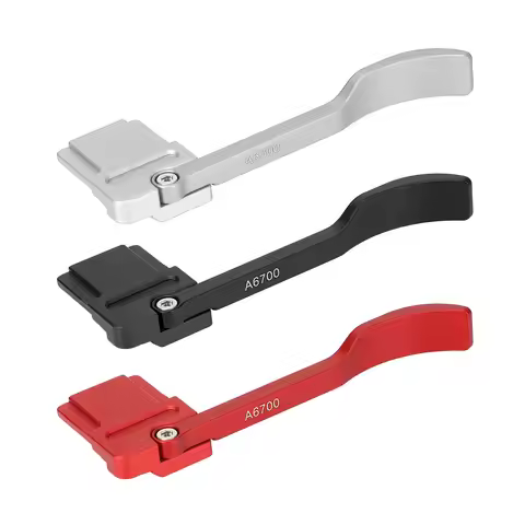Aluminum Alloy Thumb Up Grip Hot Shoe Cover for Sony A6700 SLR Camera Accessories