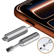 JAELIN0 SIM Card Tray Removal Tool, Portable 2 in 1 Earphone Cleaning Brush, Professional Mini Multi