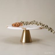 European Style White Cake Hot Sale Shelf Rack Jewelry Rack ins Style Cake Marble Cross-Border North 