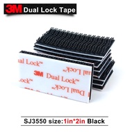 4/10pcs 25.4mm*50.8mm 3M Dual Lock Tape Waterproof Hook And Loop Tape SJ3550 Type 250 , 1in * 2in