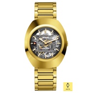 RADO Watch R12164153 / DiaStar Original Skeleton / Ji Chang Wook / Automatic / 38mm / SS Bracelet / Gold