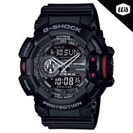 [Watchspree] Casio G-Shock World-Popular Big Case Series Black Resin Band Watch GA400-1B GA-400-1B