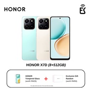 HONOR X7D (16GB*(8+8)+512GB) Ultra-Tough Triple Defense l 35W HONOR SuperCharge