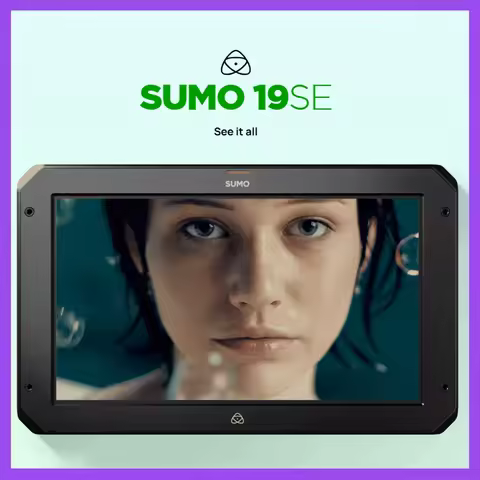 Atomos Sumo 19" SE HDR Monitor Recorder Switcher HDMI 2.0 Hybrid Log Gamma Quad-HD Live Switching