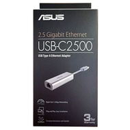 ASUS USB-C2500 USB Type-A 2.5G Base-T Ethernet Adapter