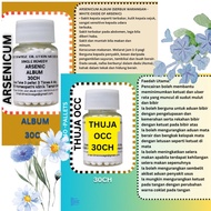 Set Detox Thuja 30c Arsenicum Album 30c Homeopathic Med