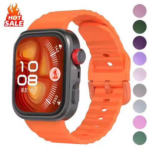 Silicone Strap for Huawei Watch Fit 4 Band Breathable Bracelet Accessory for Huawei Watch Fit 4 Pro/