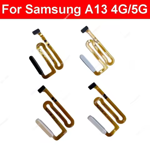 Fingerprint Sensor Touch ID Connector Flex Cable With Power Button For Samsung Galaxy A13 4G 5G A135