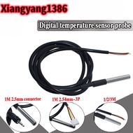 DS1820 Stainless steel package Waterproof DS18b20 temperature probe temperature sensor 18B20 For Ard