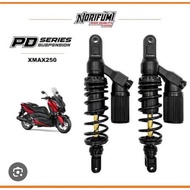 ABSOBER NORIFUMI PD-SERIES 350mm AND 330mm FOR YAMAHA XMAX-250 AND FOR YAMAHA NVX-155 305mm