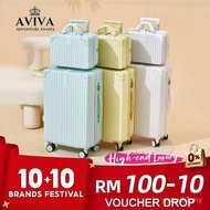 AVIVA Bagasi Travel Bag Bawaan Tangan 20/24/28 Roda Serbaguna Kunci Kombinasi Kunci Kapasiti Besar