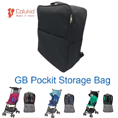 COLU KID® Stroller Accessories Storage Travel Bag Backpack for GB Pockit+All terrain GB Pockit Plus 