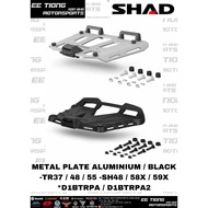 SHAD METAL PLATE (ALUMINIUM *D1BTRPA / BLACK *D1BTRPA2) FOR BOX -TR37/48/55 -SH48/58X/59X OFFER PROM