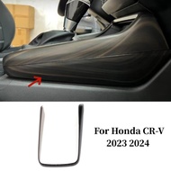 aihei สำหรับhonda Crv Cr-v 2023 2023 รถอุปกรณ์เสริมพลาสติกabsคาร์บอนเกียร์กลางเกียร์shift Panelสติกเ