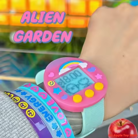 Tamagotchi Children'S Electronic Pet Original Acrylic Pet Chicken Cute Decorative Girl Fake Watch Or