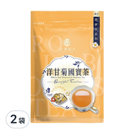 台灣茶人 南非綠國寶茶 原片洋甘菊  2.2g  10包  2袋