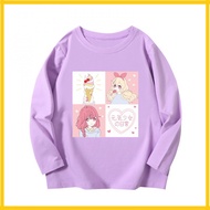 ready stock💝baju unicorn/tshirt kids girl/t shirt budak perempuan/baju t shirt budak perempuan lenga