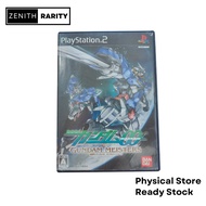 Zenith Rarity Sony Playstation 2 PS2 game Mobile Suit Gundam 00: Gundam Meisters