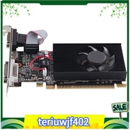 【●TI●】GT 610 1G Ultra-Fast Graphics Card 1GB 64Bit DDR3 810/500MHz PCI-E 1.1 X16 Desktop Small Chassis PC Gaming Graphics Card