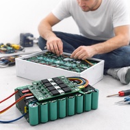 BMS Lithium Charger Protection 3S 4S 40A Board Untuk 18650 Pack Repair