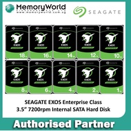 SEAGATE EXOS 3.5" Enterprise HDD , 22TB/24TB. Singapore Local 5 Years Warranty