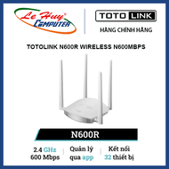 Bộ phát WiFi Router TOTOLINK 600Mbps N600R