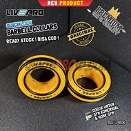 Livepro Barbell Collar LP8536 Olympic Barbell Clamp 50mm Lock Jaw