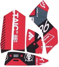 Mouse Side Panels/Anti Sweat Paste Grip Tape Replacement for Logitech G502 Proteus Core / G502 Prote