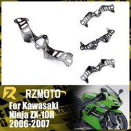 Headlight Bracket Fairing Stay Support Headlamp For Kawasaki ZX-10R ZX10R ZX 10R 2006 2007 Motorcycl