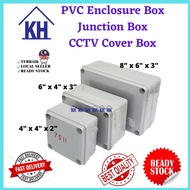 PVC Enclosure Box Junction Box / PVC Junction Box / CCTV Camera Cover Box [ Suitable For Outdoor & W