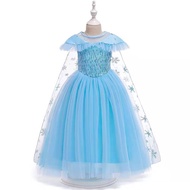 [Brandedbaby] Frozen Elsa Dress For Girls Import Premium Tutu Wings Removable Frozen Dress Elsa Costume Kids Birthday