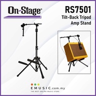 On Stage RS7501 Amp Stand w/ Boom Arm