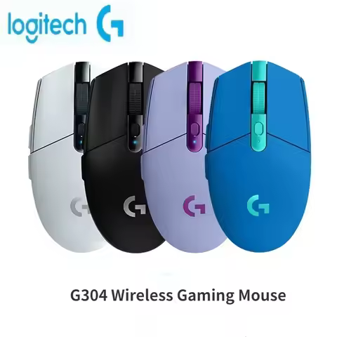 Logitech G304 Ligthspeed Wireless Gaming Mouse Hero 12K Sensor 12000DPI Laptop Accessories Cordless 