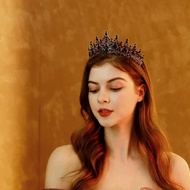 Full Diamond Bride Crown Headband Wedding Dress Ac 满钻新娘皇冠发箍婚纱礼服配饰优雅水晶公主王冠发饰婚庆GG918