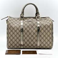 Gucci 經典老花波士頓旅行包