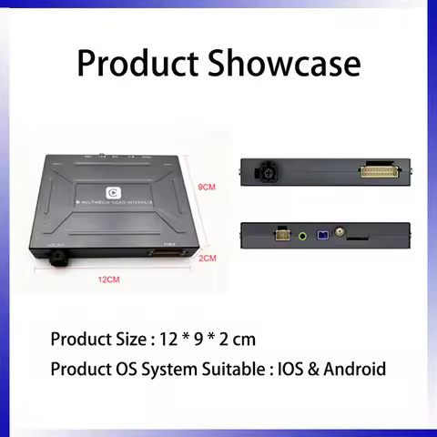 RideMedia 2026 Android Auto SmartPhone APPS Wireless CarPlay Retrofits for VW MQB Golf7 Passat B8 Ma