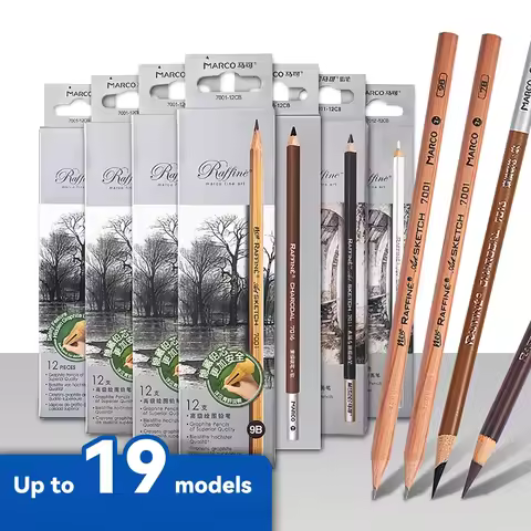 Professional Sketch Pencil Set HB 2H B 2B-14B Graphite Art Hand-Painted Shading Pencils Painting Art