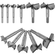 10Pcs Hinge Hole Drill Bit Carbide 1/4 Inch to 3/8 Inch Shank Forstner Drill Bit Set  SHOPSKC2944