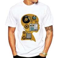 Mens J Dilla Electronic Design Custom Retro Music T Shirts Black Men High Quality Custom Printed Top