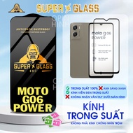 Tempered Glass for G06 Power Y39 5G Clear Full Screen Dustproof Black KKD Quality Screen Protector