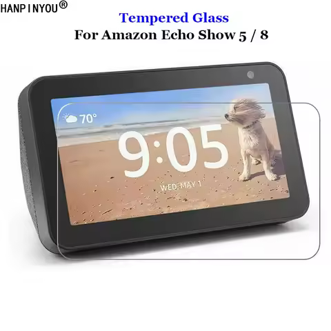 For Amazon Echo Show10 Show8 Show5 Tempered Glass 9H 2.5D Premium Screen Protector Film For Echo Shw